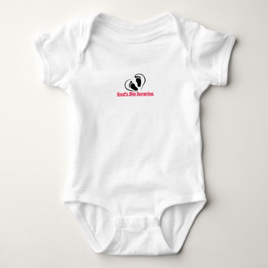 T-Shirt Baby Bodysuit (Voorkant)