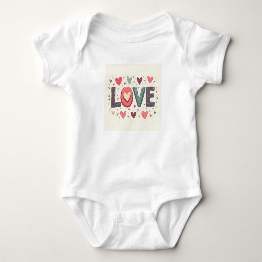 T-Shirt Baby Bodysuit (Voorkant)