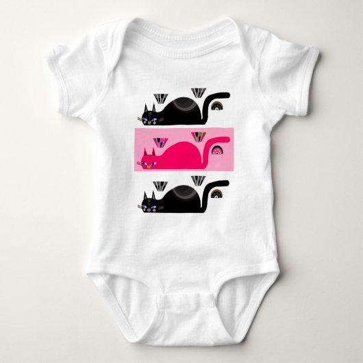 T-Shirt Baby Bodysuit (Voorkant)