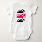 T-Shirt Baby Bodysuit (Achterkant)