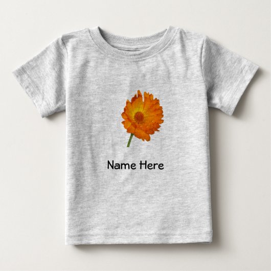 T-shirt (baby) - Calendula-stam (Voorkant)