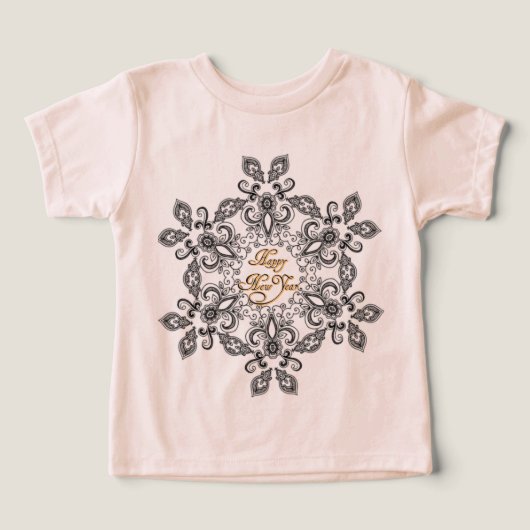 T-shirt baby voor kerst (Design voorkant)