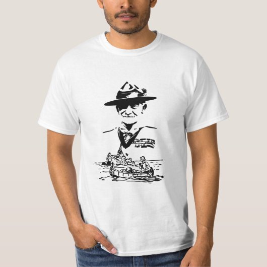 T-shirt Baden Powell Scout (Voorkant)