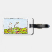 T-Shirt Bagagelabel (Achterkant horizontaal)