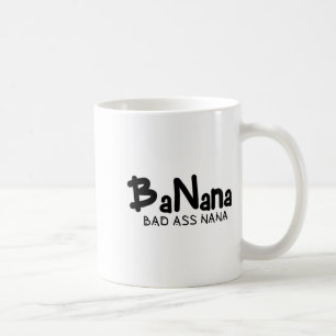 T-shirt Banaan Slecht Nana Oma Moeder Koffiemok