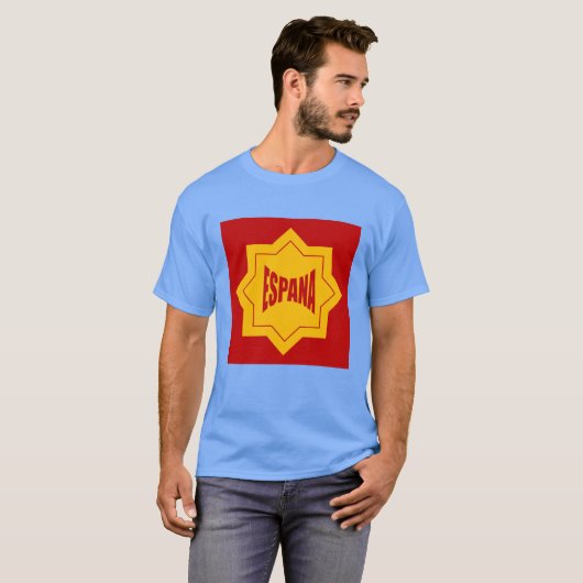 T-SHIRT BASIE FONCE MMES DESIGN ESPANA (Voorkant volledig)