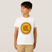 T-SHIRT BASIQUE STAR NOEL CHOCOLAT (Voorkant volledig)