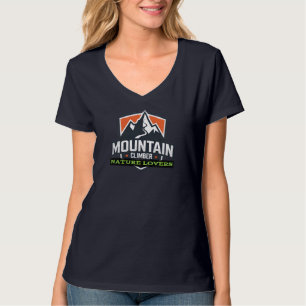 T-Shirt, basis V-Neck, voor vrouwen T-shirt