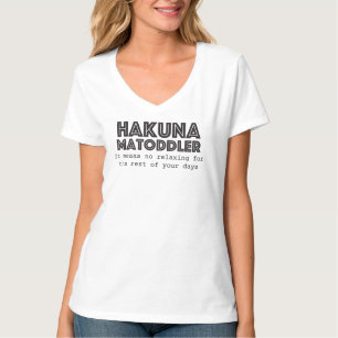 T-Shirt, basis V-Neck, voor vrouwen T-shirt