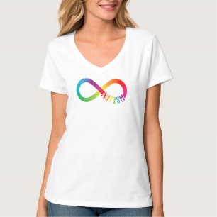 T-Shirt, basis V-Neck, voor vrouwen T-shirt