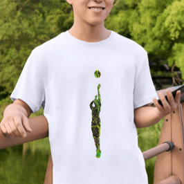 t shirt basket street art Silhouette Basketbal