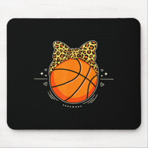 T-shirt Basketbal Luipaard Jachtluipaard Boog Meis Muismat