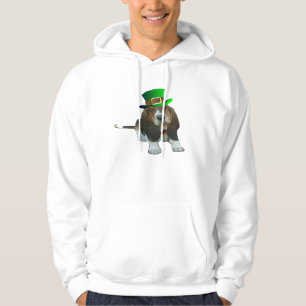 T-Shirt Basset Hound Happy St. Patrick's