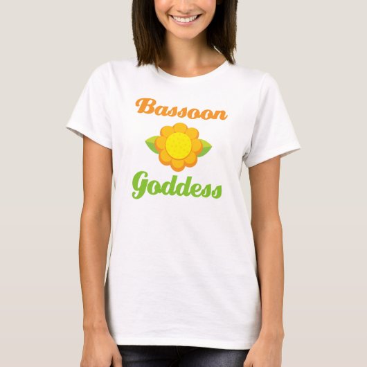 T-shirt Bassoon Goddess (Voorkant)