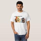 T-shirt BEARS ADDICTED (Voorkant volledig)