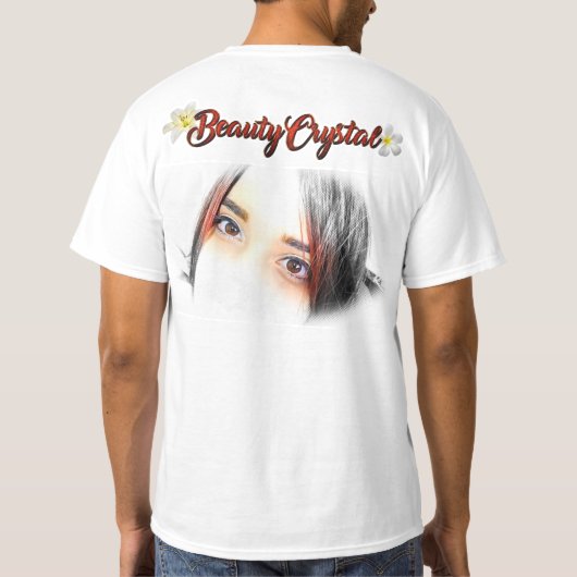 T-SHIRT BEAUTYCRYSTAL (Achterkant)