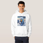 T-shirt bedrukte adelaar (Voorkant volledig)