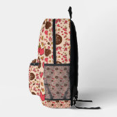 T-shirt Bedrukte Rugzak (Rechts)