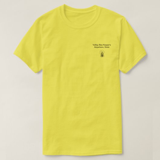 T-shirt - Bee Keeper Association (Design voorkant)