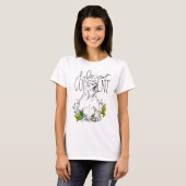 T-shirt, beer, ik ga niet akkoord t-shirt (Voorkant volledig)