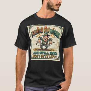 T-shirt "Begonnen met Niets"