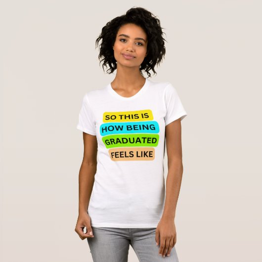 T-Shirt Bella+Canvas Dames Slim Fit wit SO_THI (Voorkant volledig)