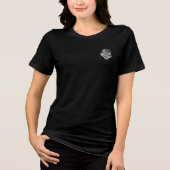 T-shirt BELLA DAMES FLOWER STYLE ONTWERP (Voorkant)