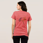 T-Shirt BELLA TRI BLEND BLOEMSTIJL VOOR DAMES (Achterkant volledig)