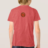 T-Shirt bella tri blend jongens stijl ontwerp (Achterkant)