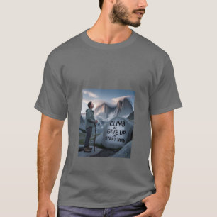 T-Shirt - Bereik de top