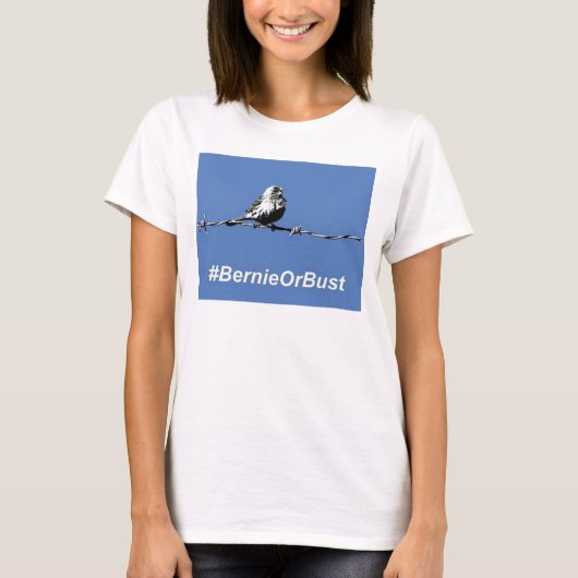 T-Shirt Bernie of Bust (Voorkant)