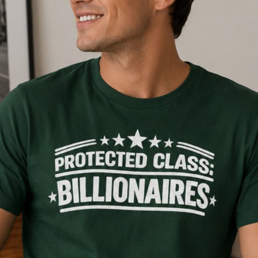T-Shirt Beschermde Klasse Miljardairs