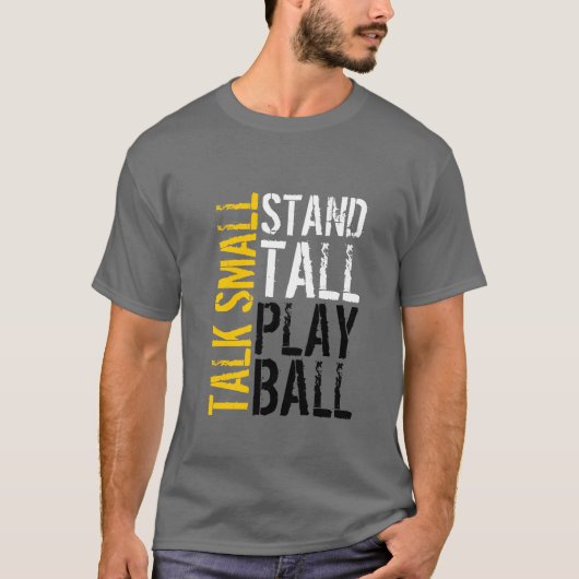 T-shirt - Bespreek de kleine standaard van het spe (Voorkant)