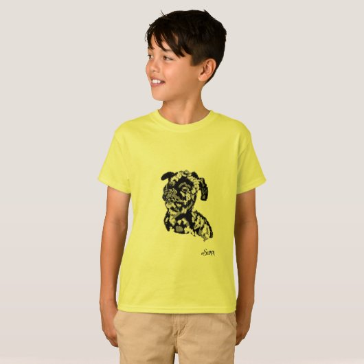 T-shirt : Beste Vriend (Voorkant volledig)