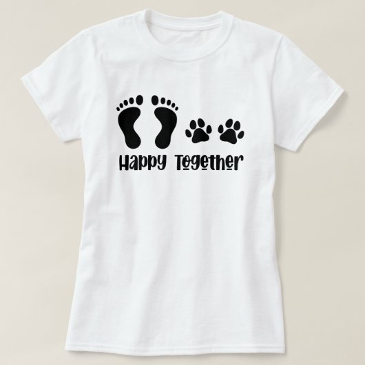 T-shirt beste vriend hond (Design voorkant)