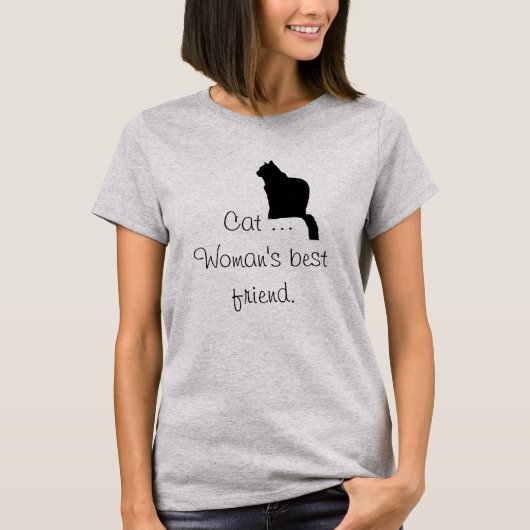 T-shirt - Beste vriend van de vrouw (Voorkant)