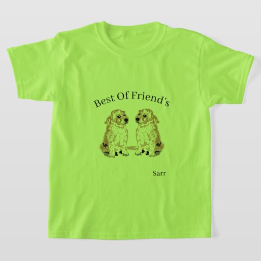 T-Shirt: Beste vrienden T-shirt (Laagn)