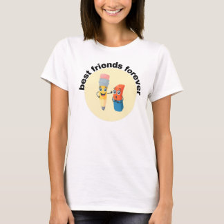 T-shirt beste vrienden voor altijd |grappig
