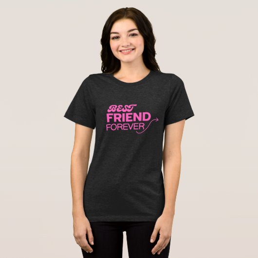 T-shirt 'Beste vrienden voor het leven' (Voorkant volledig)