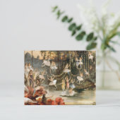 T-SHIRT betoveren Briefkaart (Staand voorkant)