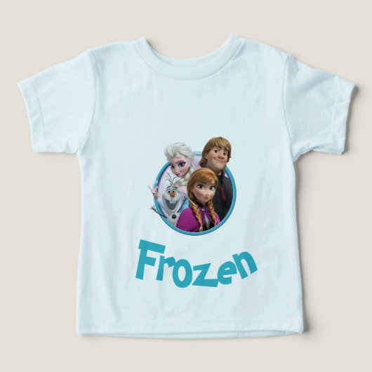 T-shirt (Bevroren karakterontwerp) (Design voorkant)