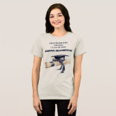 T-Shirt-Bewerkbaar  Afstudeerfeest Shirt (Voorkant volledig)