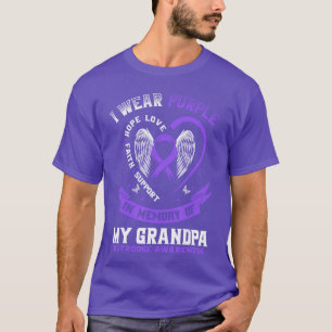 T-shirt bewustzijn overdosis ter nagedachtenis aan