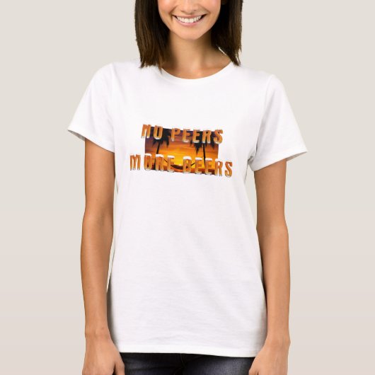 T-SHIRT Bier in het Paradijs Dames T-shirts (Voorkant)