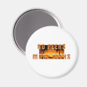 T-SHIRT Bier in Paradise Magnets Magneet (Voorkant / Achterkant)