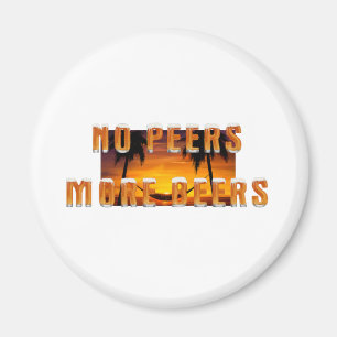 T-SHIRT Bier in Paradise Magnets Magneet