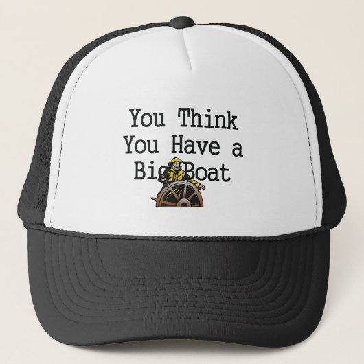 T-SHIRT Big Boat Trucker Pet (Voorkant)