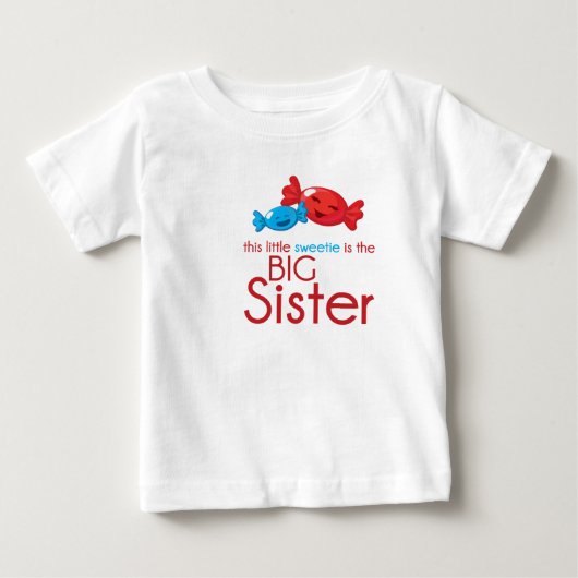 T-shirt Big Sister (Voorkant)