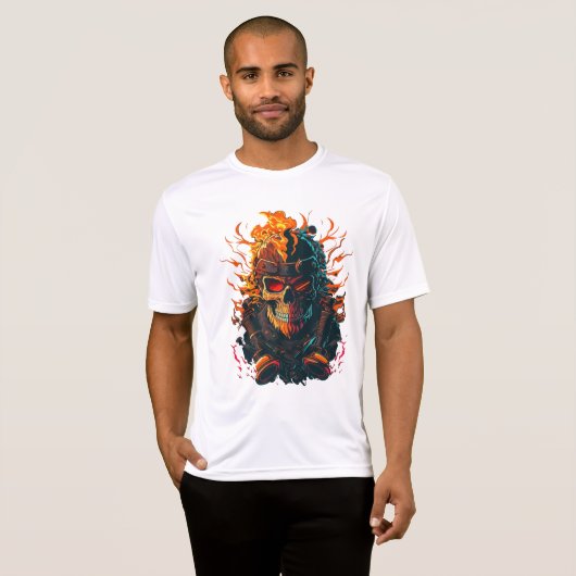 T-shirt Biker (Voorkant volledig)