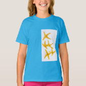 T-shirt biologique pour fille d'america Apparel, N (Voorkant)